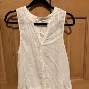 Splendid Women's White Sleeveless Top